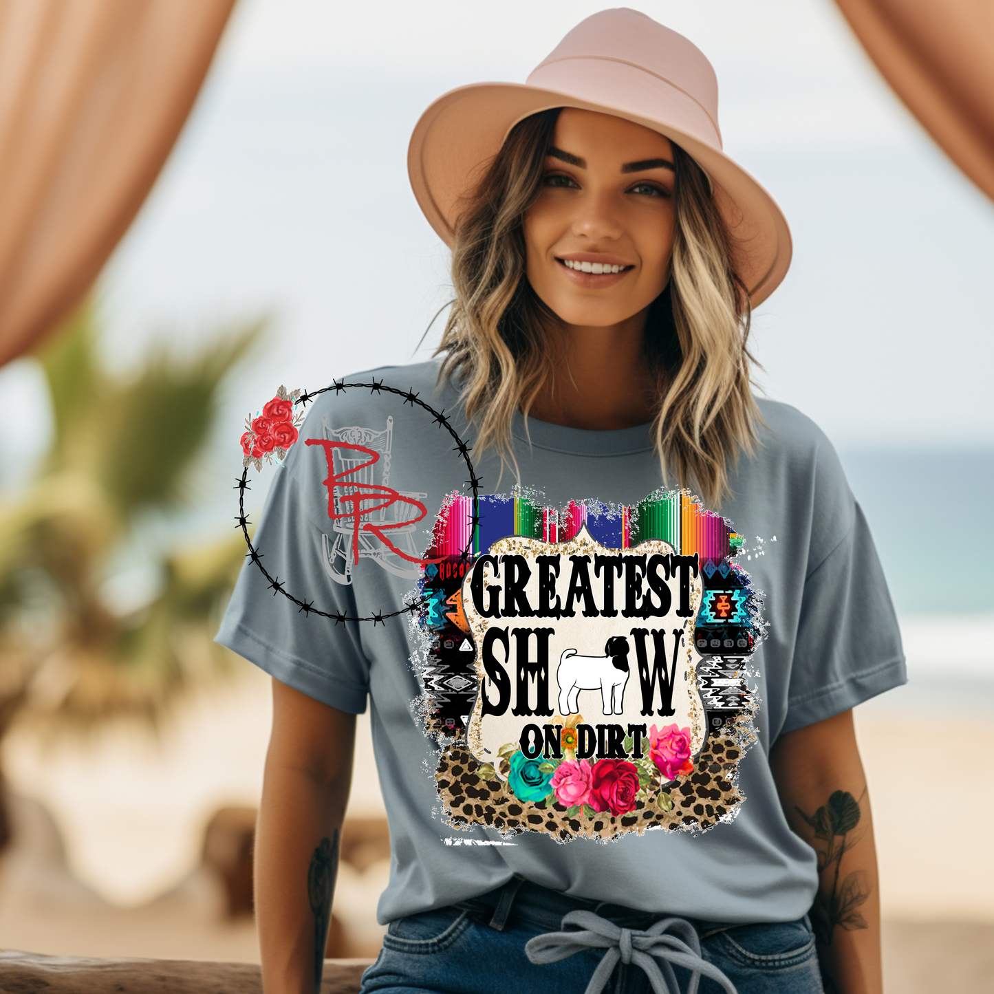 Stockshow Greatest Show on Dirt Boer Goat Shirt