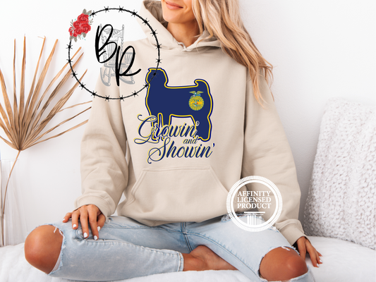 FFA Goat Growin' and Showin' Stockshow Stock Show Hoodie