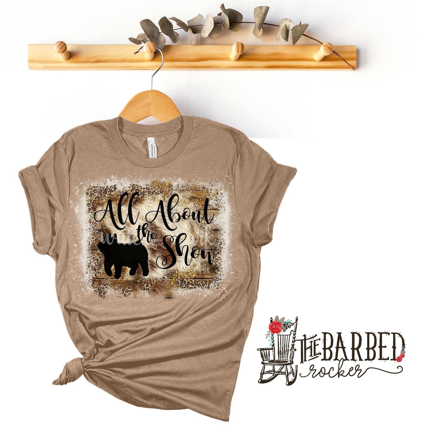 Bleached All About The Show Pig T-Shirt