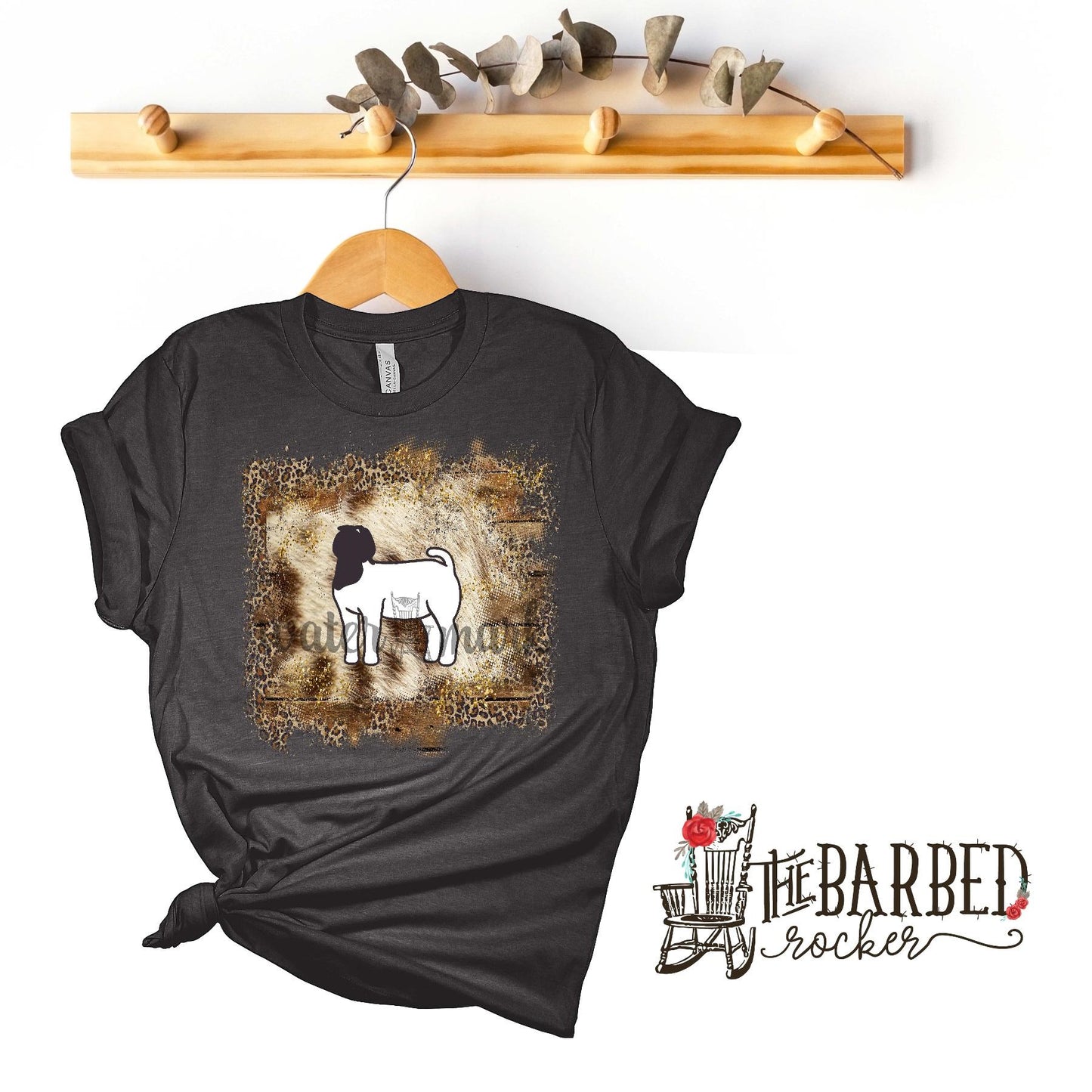 Cheetah Cowhide Goat T-Shirt