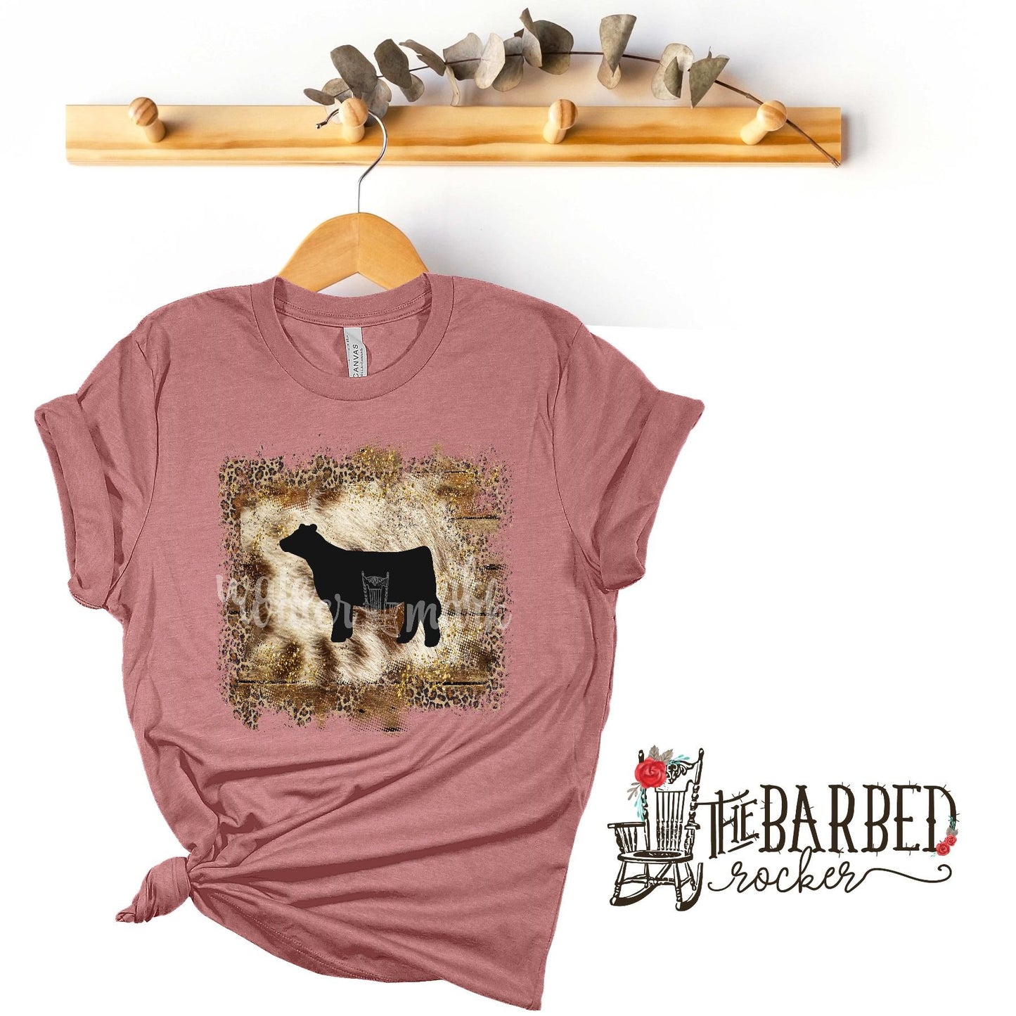 Cheetah Cowhide Heifer T-Shirt