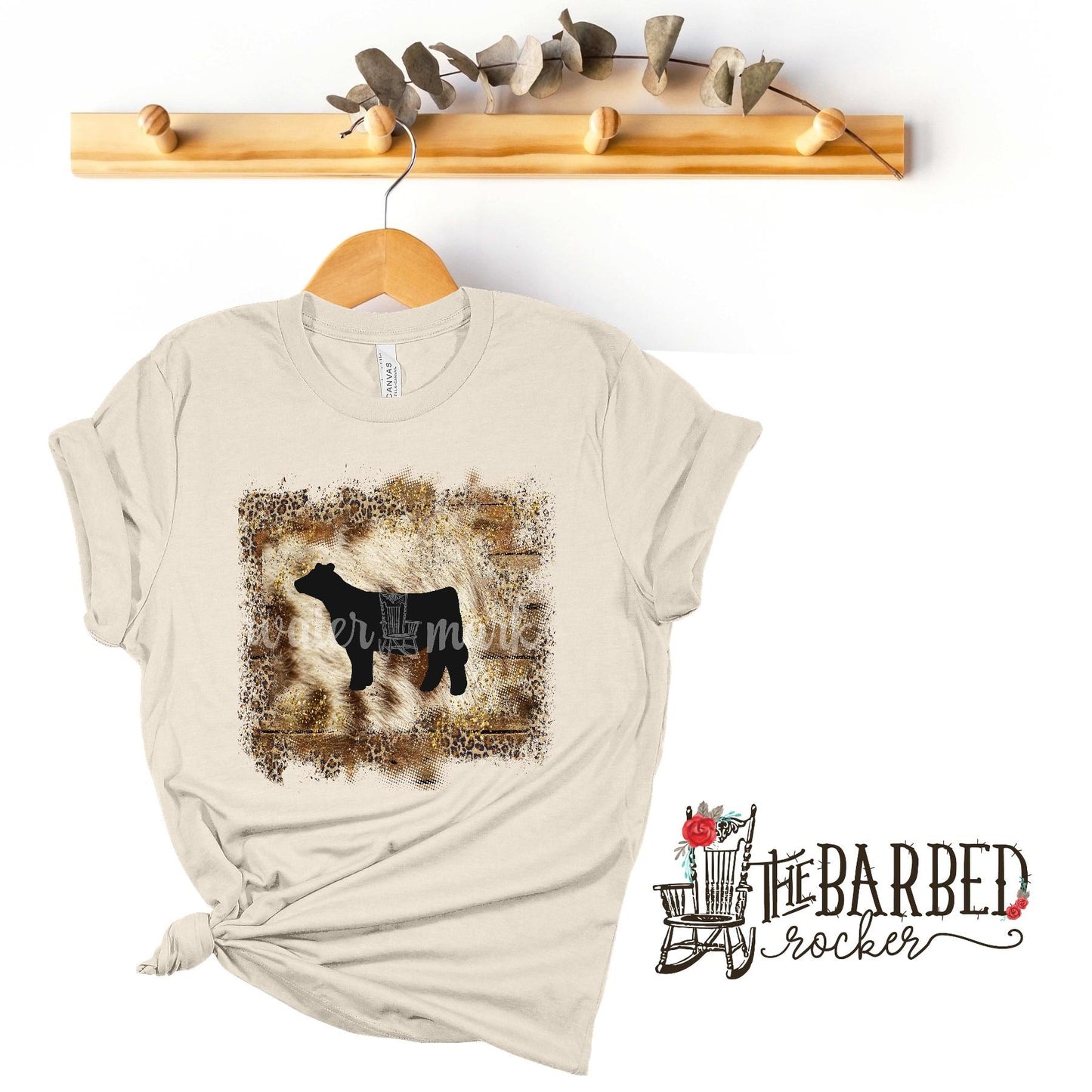Cheetah Cowhide Heifer T-Shirt