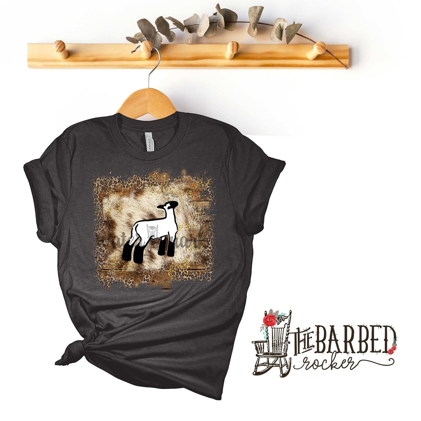 Cheetah Cowhide Lamb T-Shirt