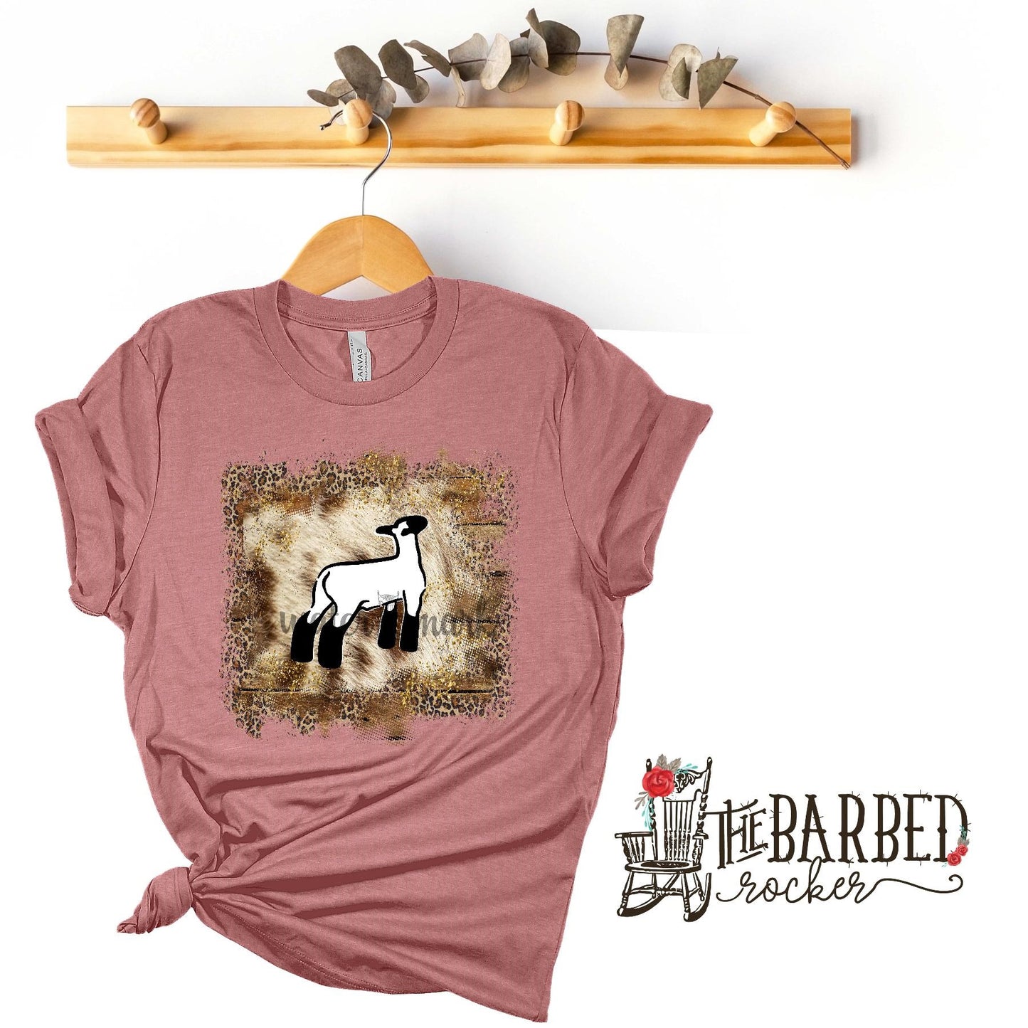 Cheetah Cowhide Lamb T-Shirt