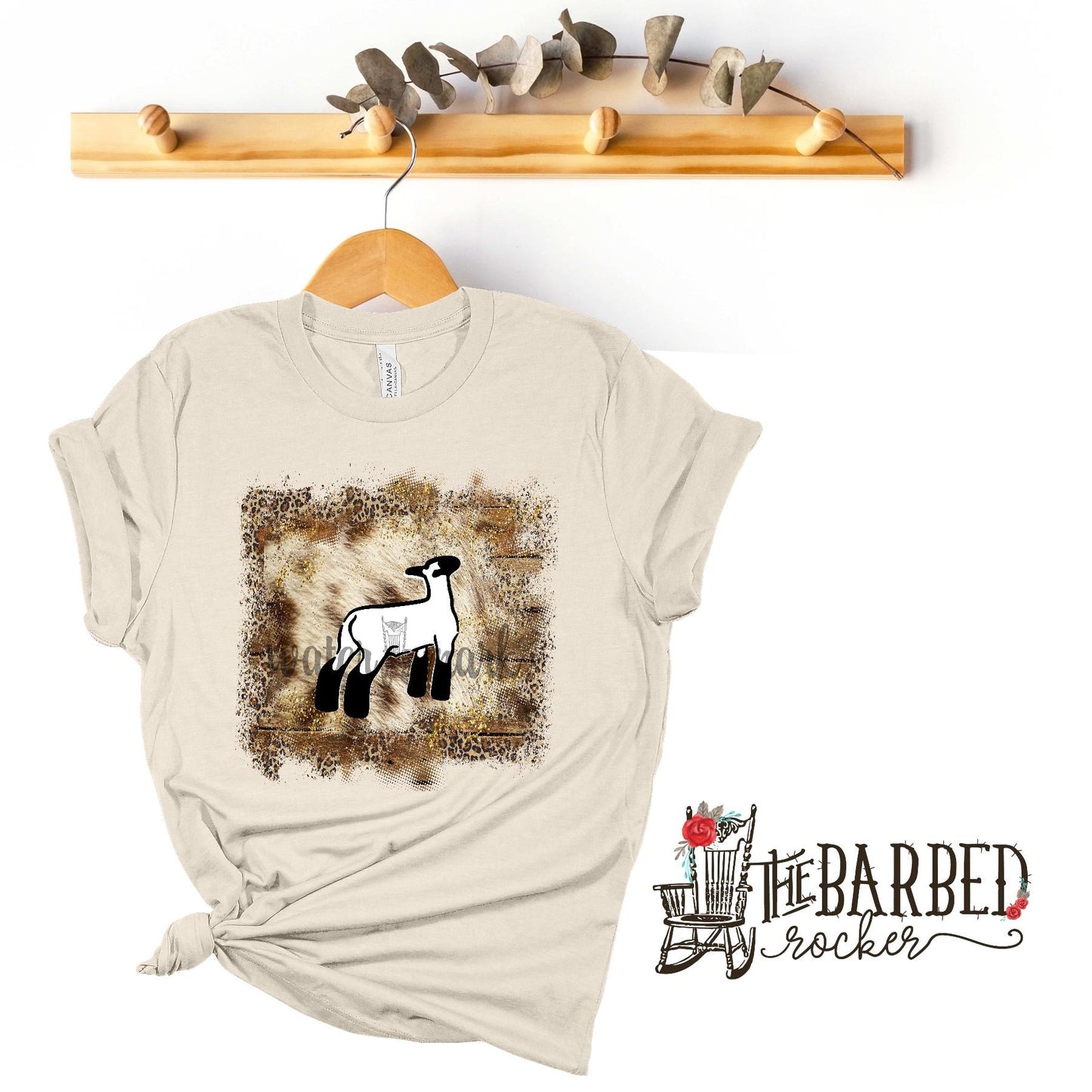 Cheetah Cowhide Lamb T-Shirt