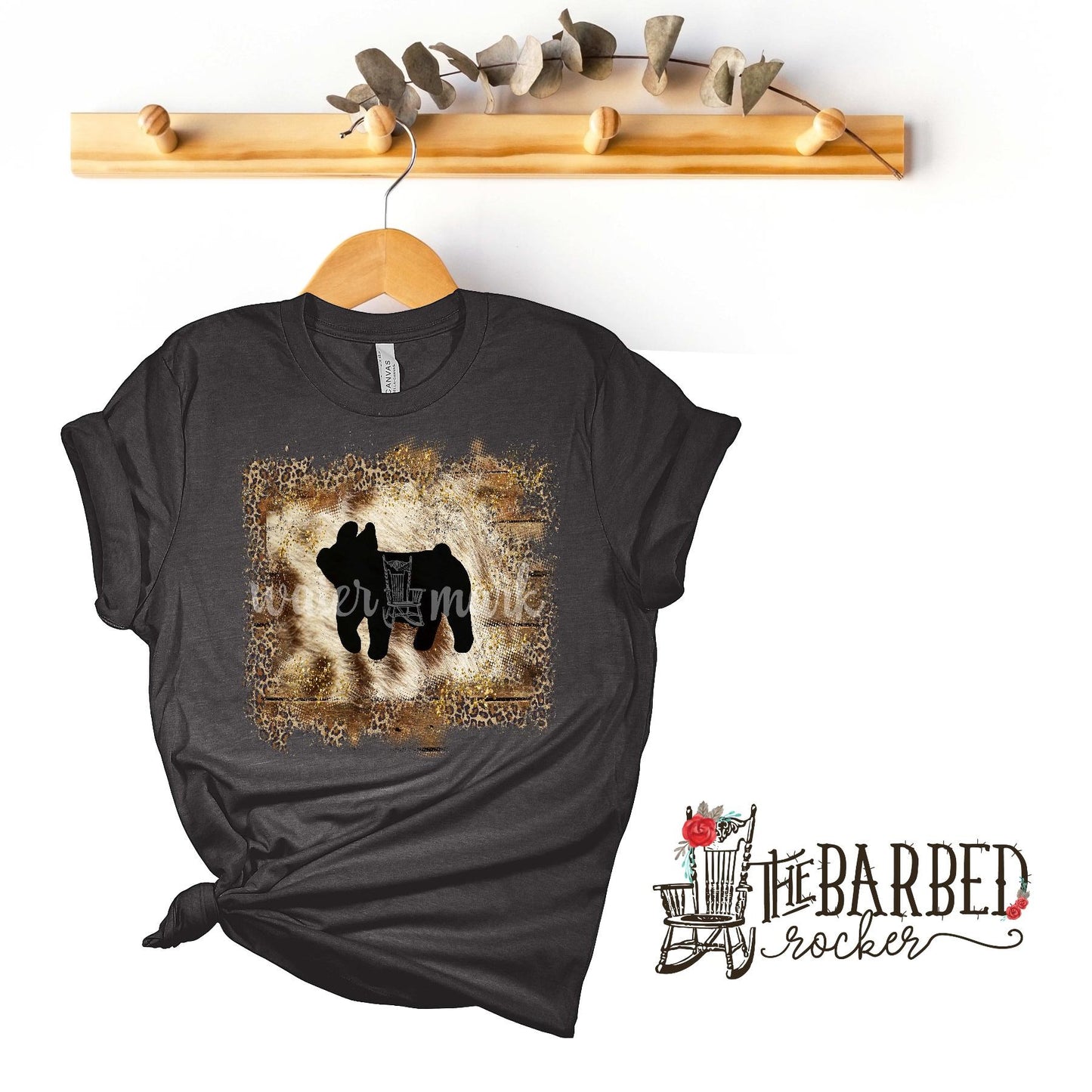 Cheetah Cowhide Pig T-Shirt