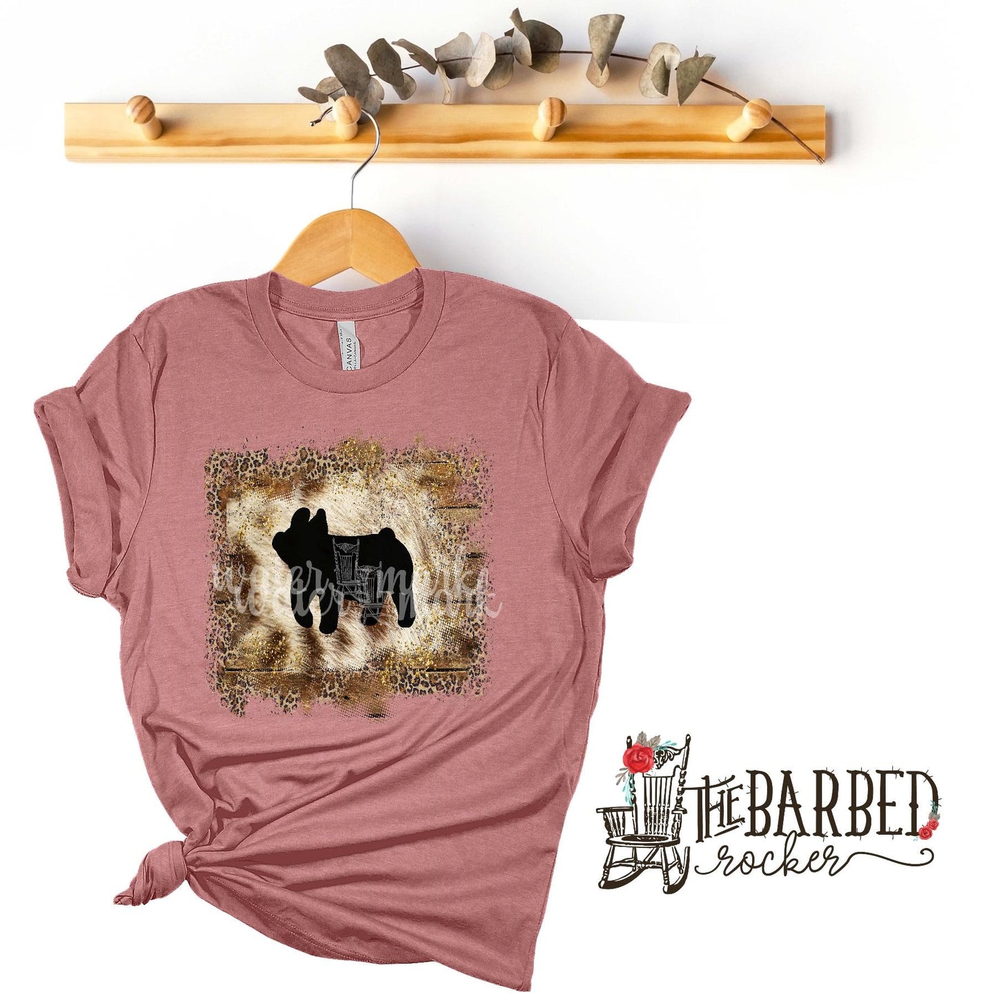Cheetah Cowhide Pig T-Shirt