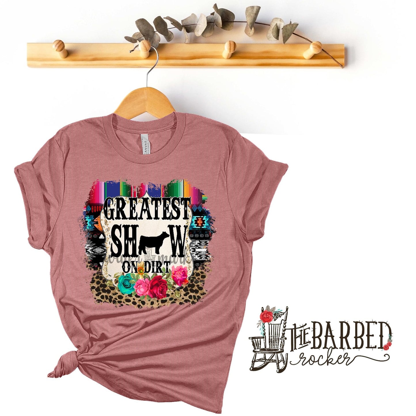 Greatest Show on Dirt Heifer T-Shirt