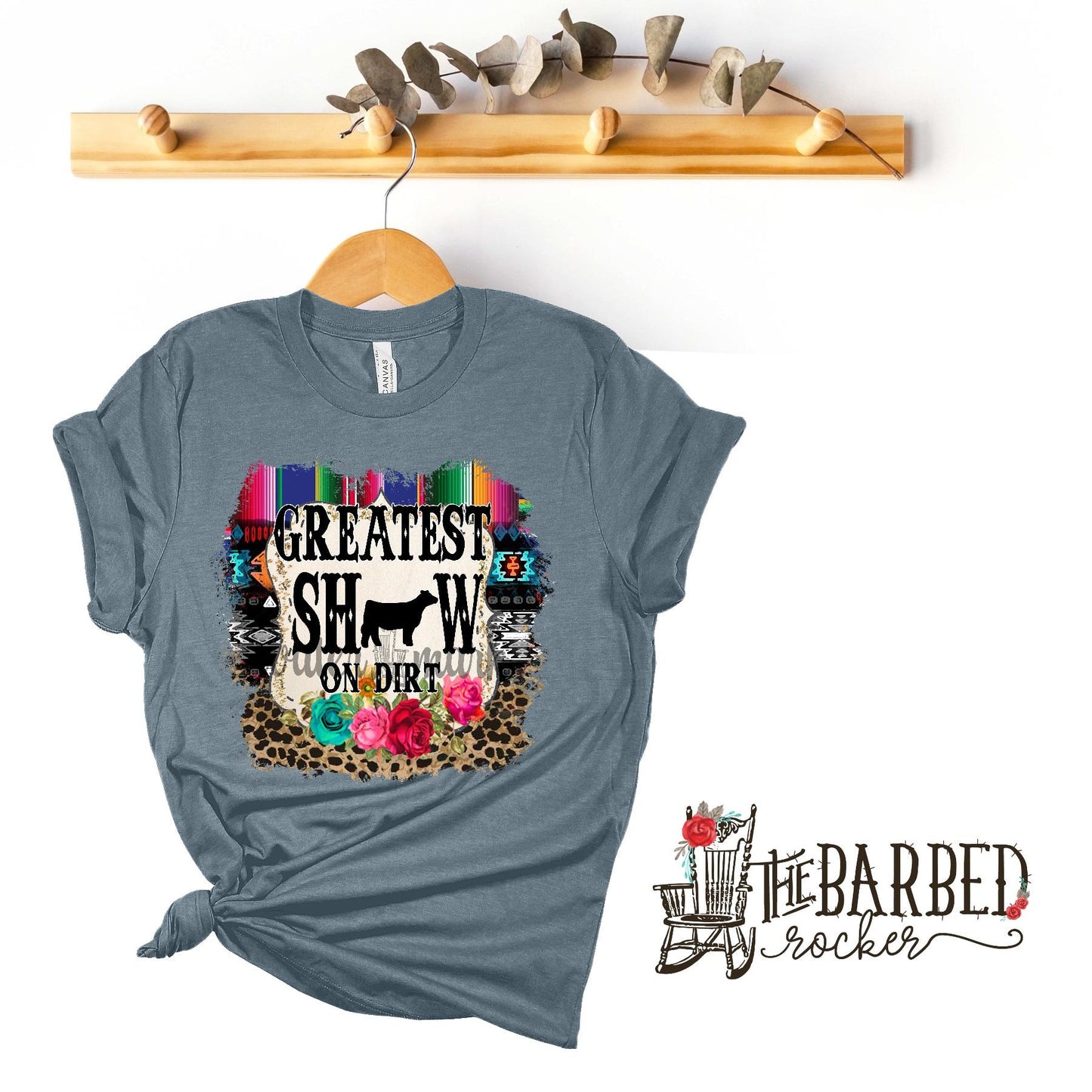Greatest Show on Dirt Heifer T-Shirt