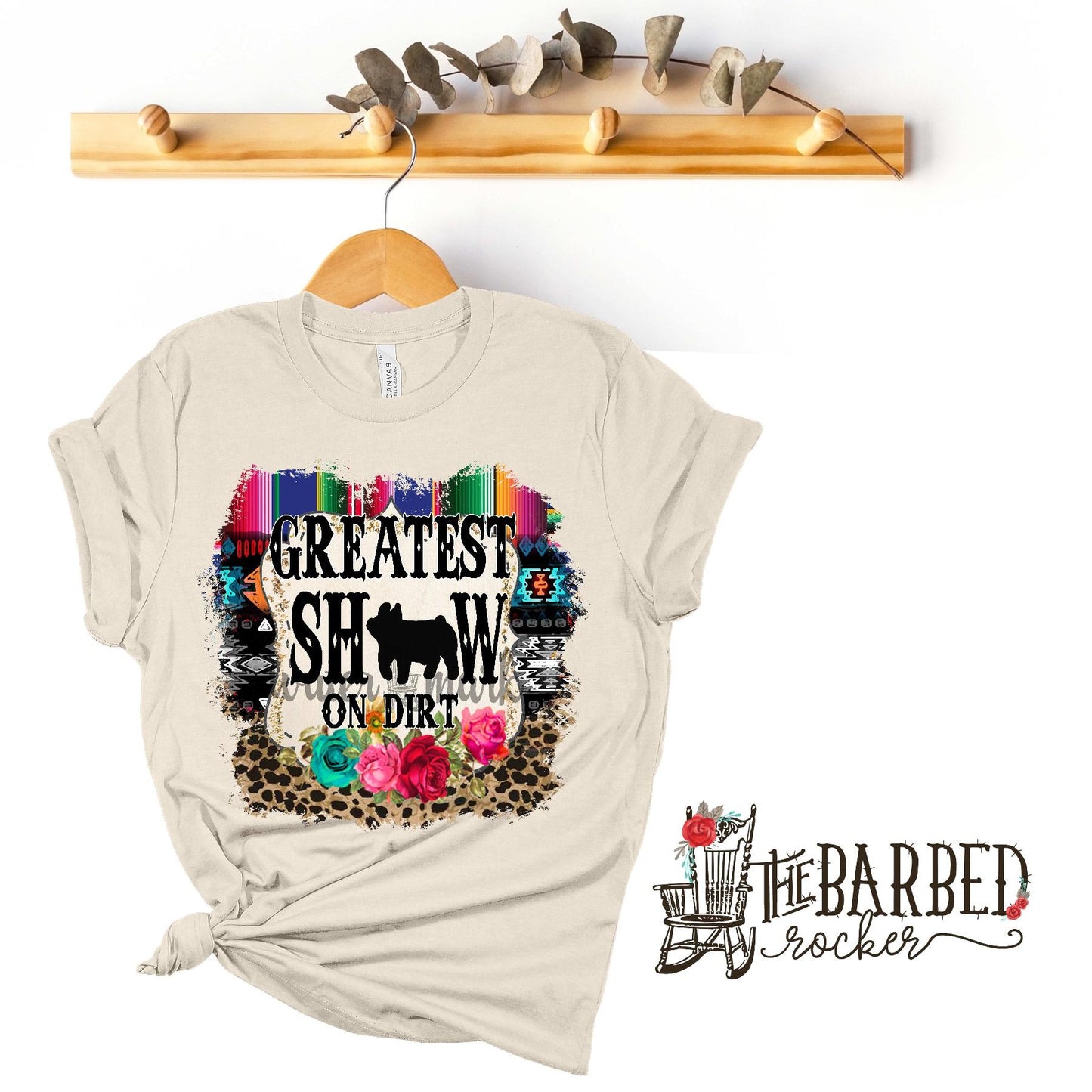 Greatest Show on Dirt Pig T-Shirt