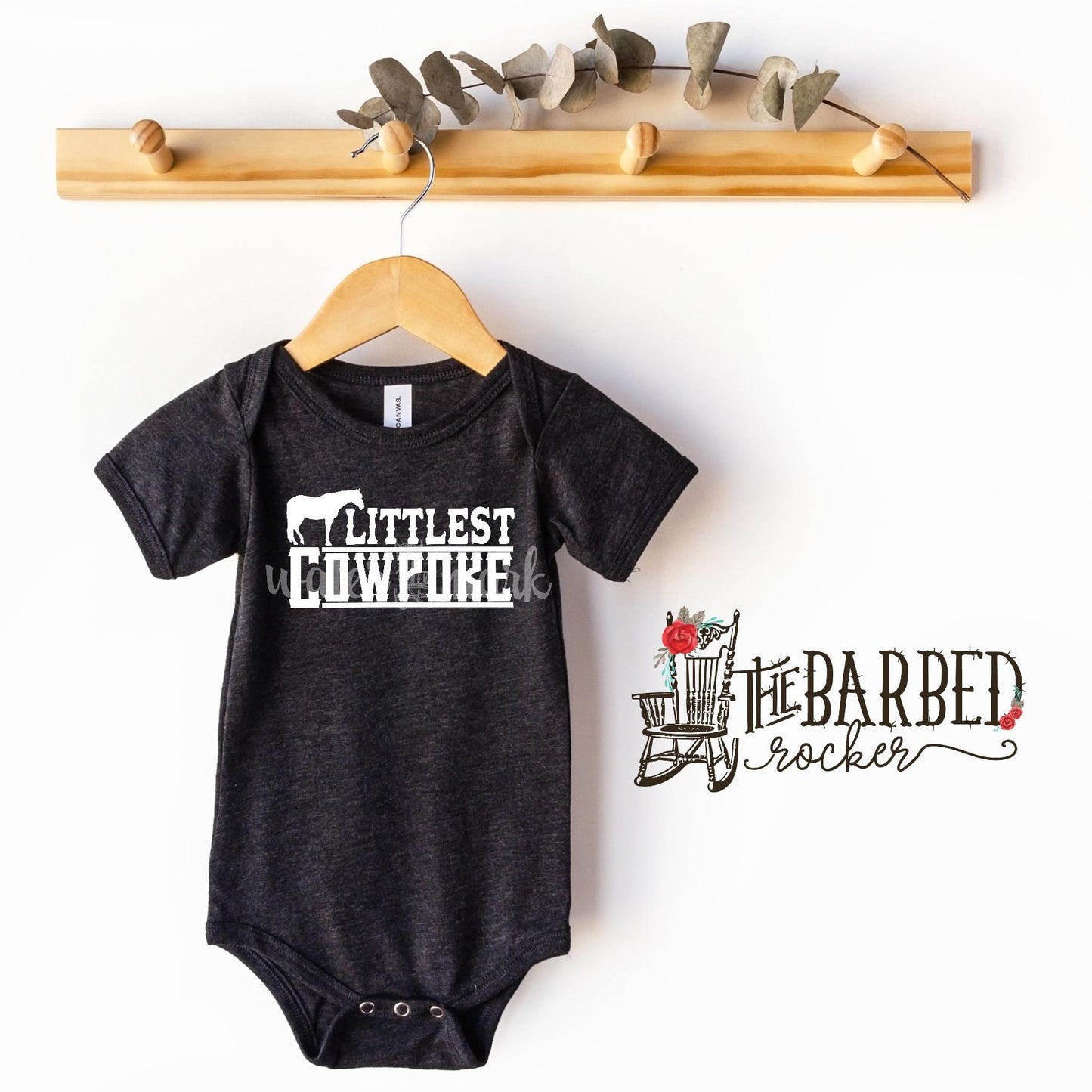 Infant Littlest Cowpoke Horse Bodysuit