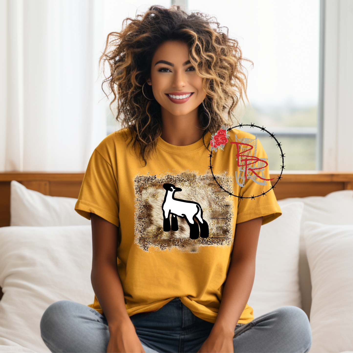 Stockshow Cheetah Lamb Shirt