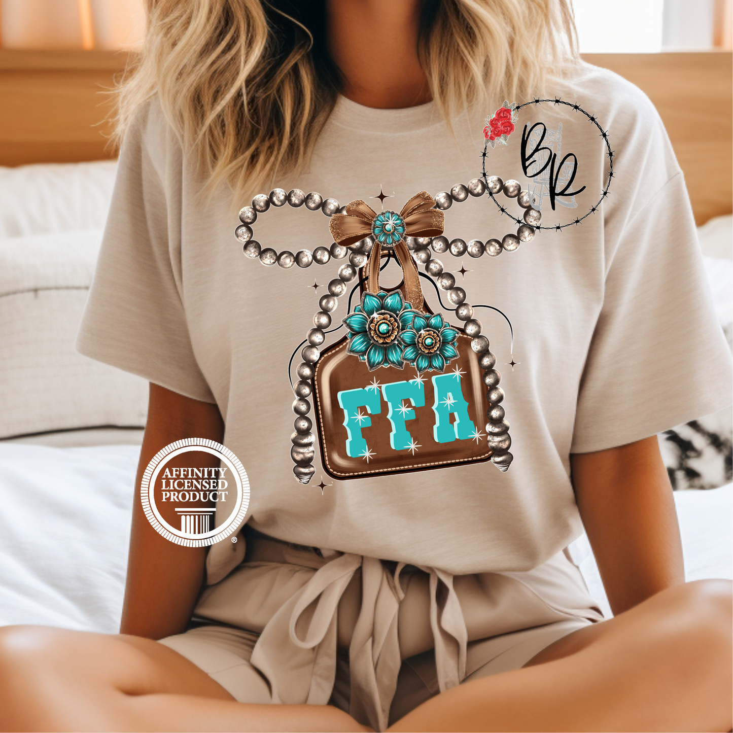 FFA Eartag Stockshow Stock Show T-Shirt Tee