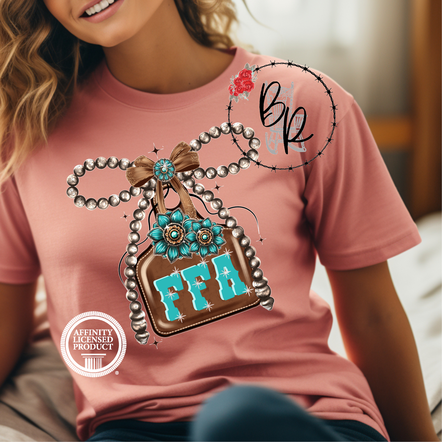 FFA Eartag Stockshow Stock Show T-Shirt Tee