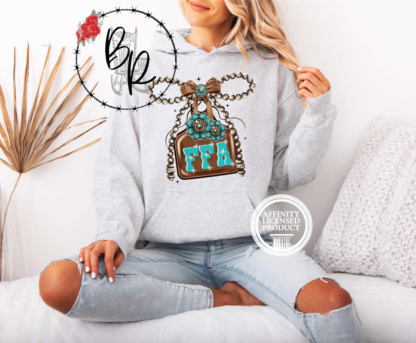 FFA Eartag Stockshow Stock Show Hoodie