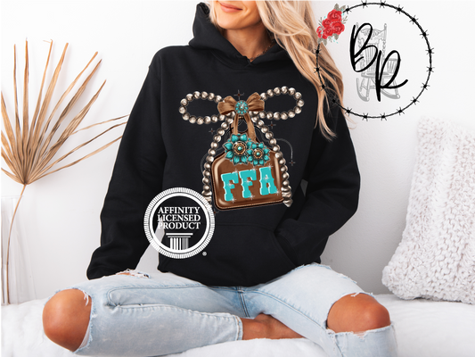 FFA Eartag Stockshow Stock Show Hoodie