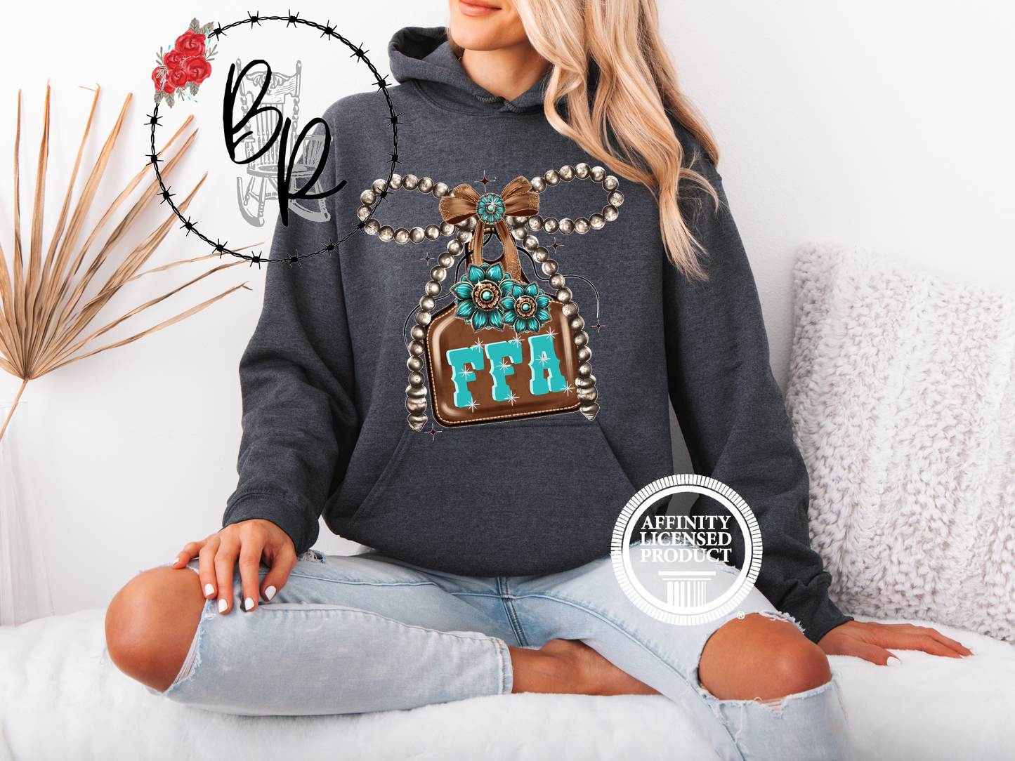 FFA Eartag Stockshow Stock Show Hoodie