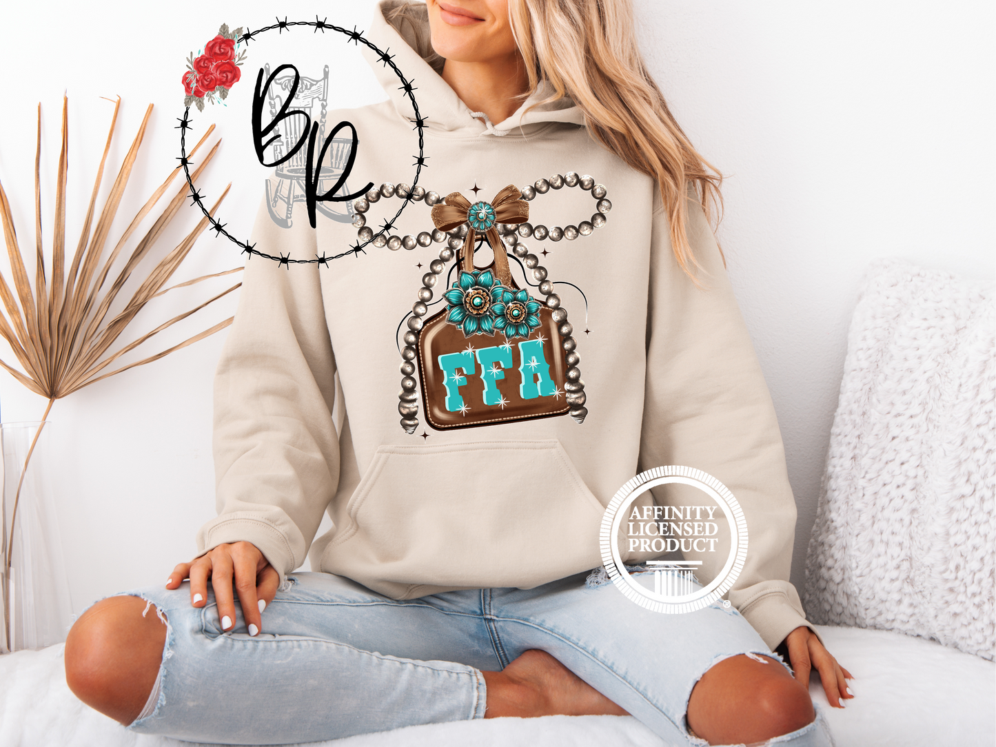 FFA Eartag Stockshow Stock Show Hoodie