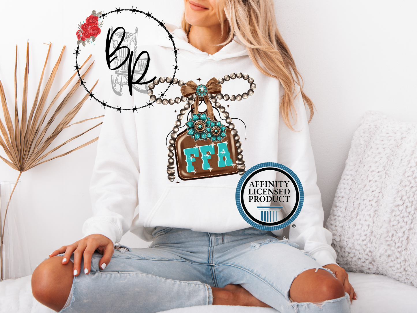 FFA Eartag Stockshow Stock Show Hoodie