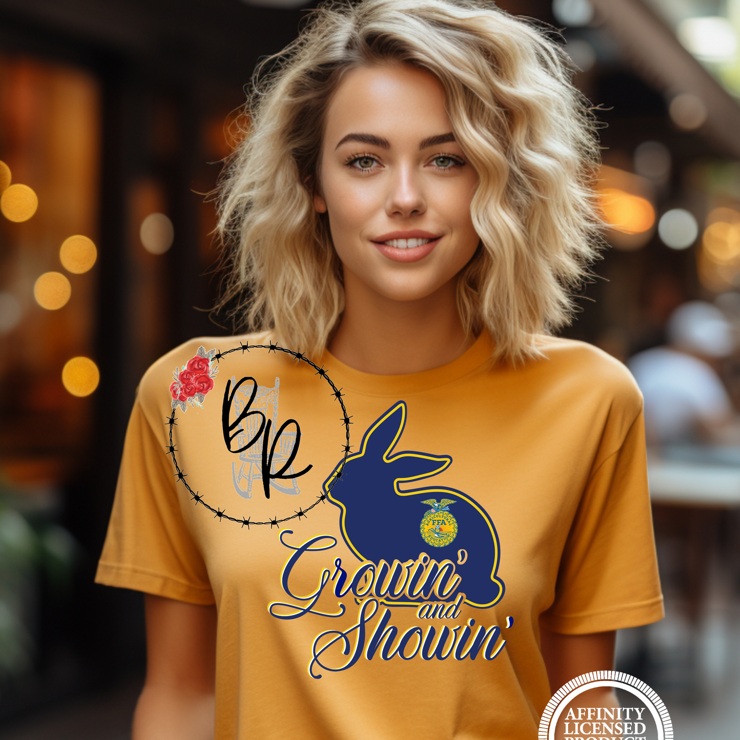 FFA Growin' and Showin' Rabbit Stockshow Stock Show T-Shirt Tee