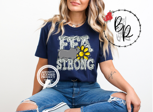 FFA Strong Brahman Stockshow Stock Show T-Shirt Tee