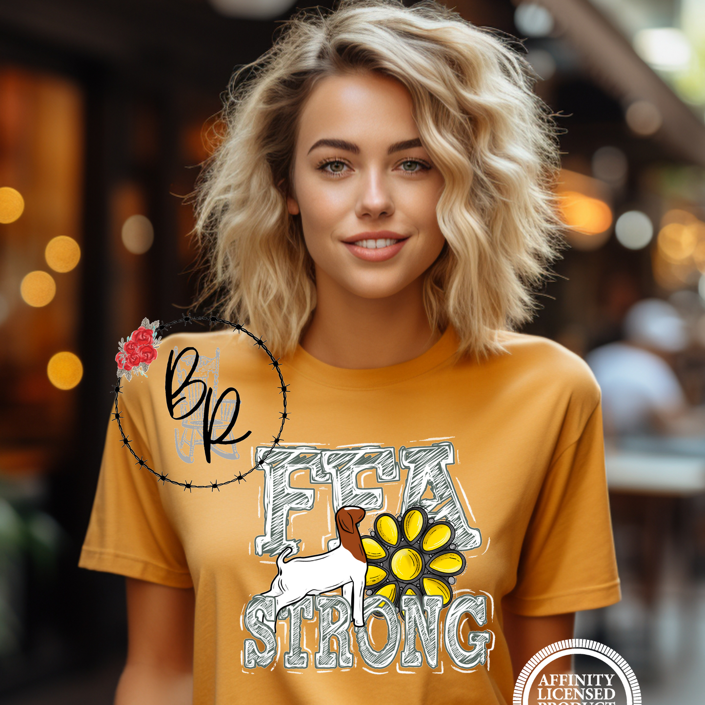 FFA Strong Goat Stockshow Stock Show T-Shirt Tee