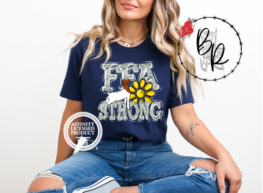 FFA Strong Goat Stockshow Stock Show T-Shirt Tee