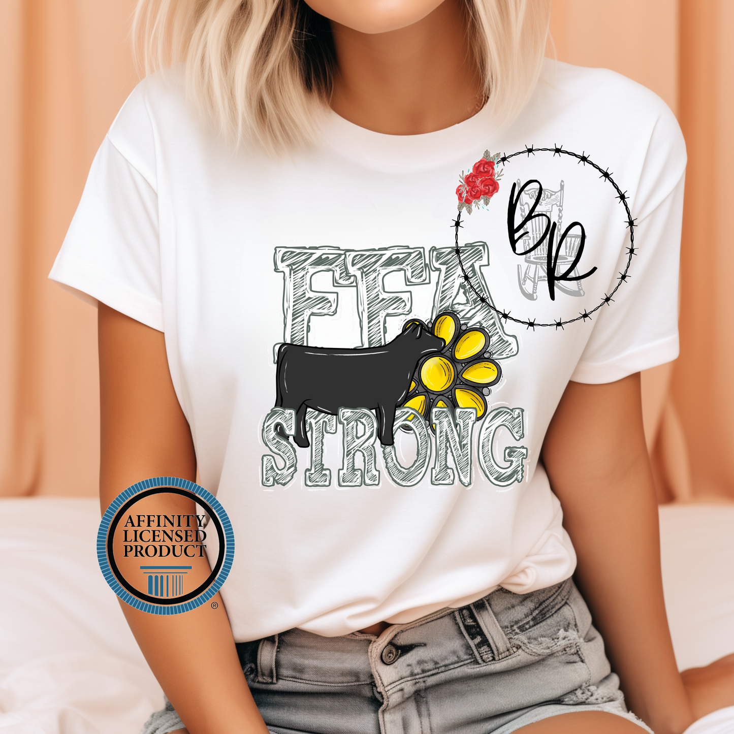 FFA Strong Heifer Stockshow Stock Show T-Shirt Tee
