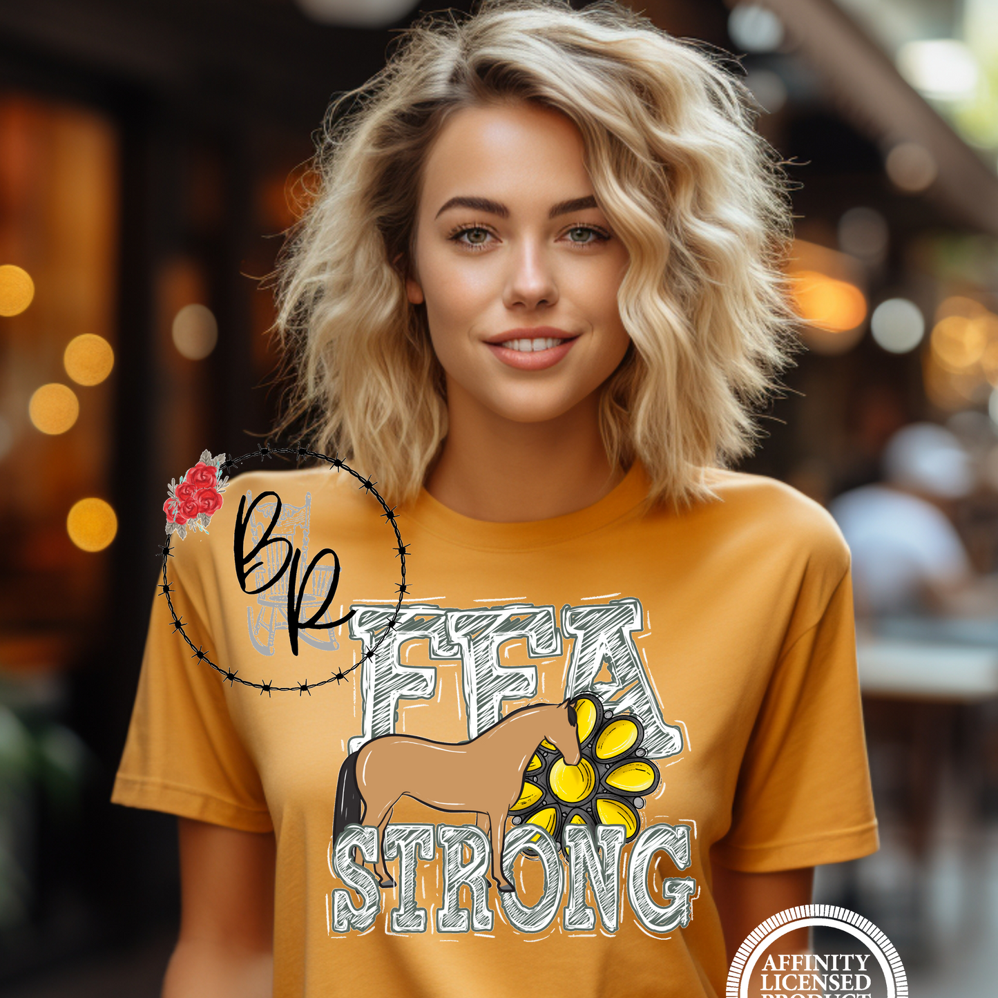 FFA Strong Horse Stockshow Stock Show T-Shirt Tee