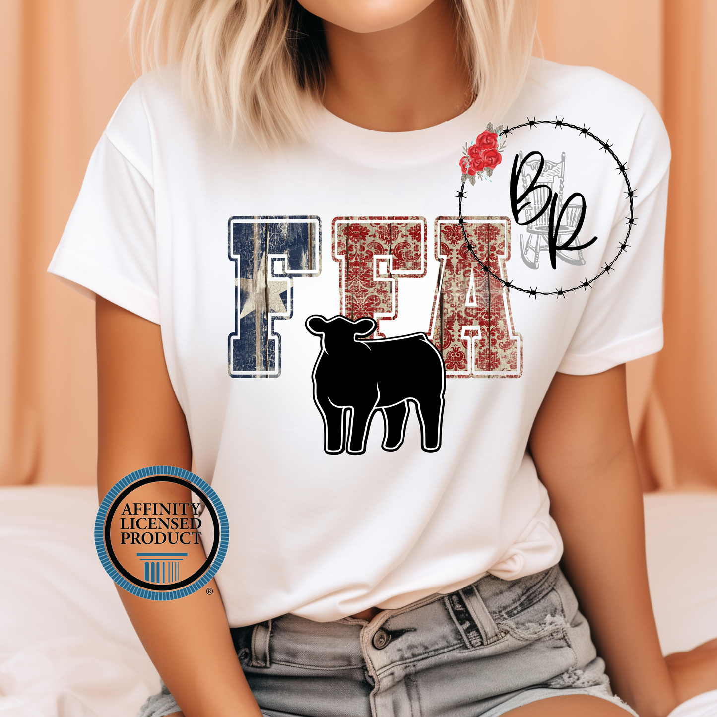 FFA Texas Star Heifer Stockshow Stock Show T-Shirt Tee