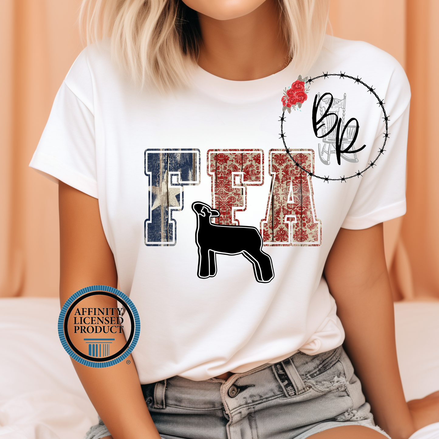 FFA Texas Star Lamb Stockshow Stock Show T-Shirt Tee