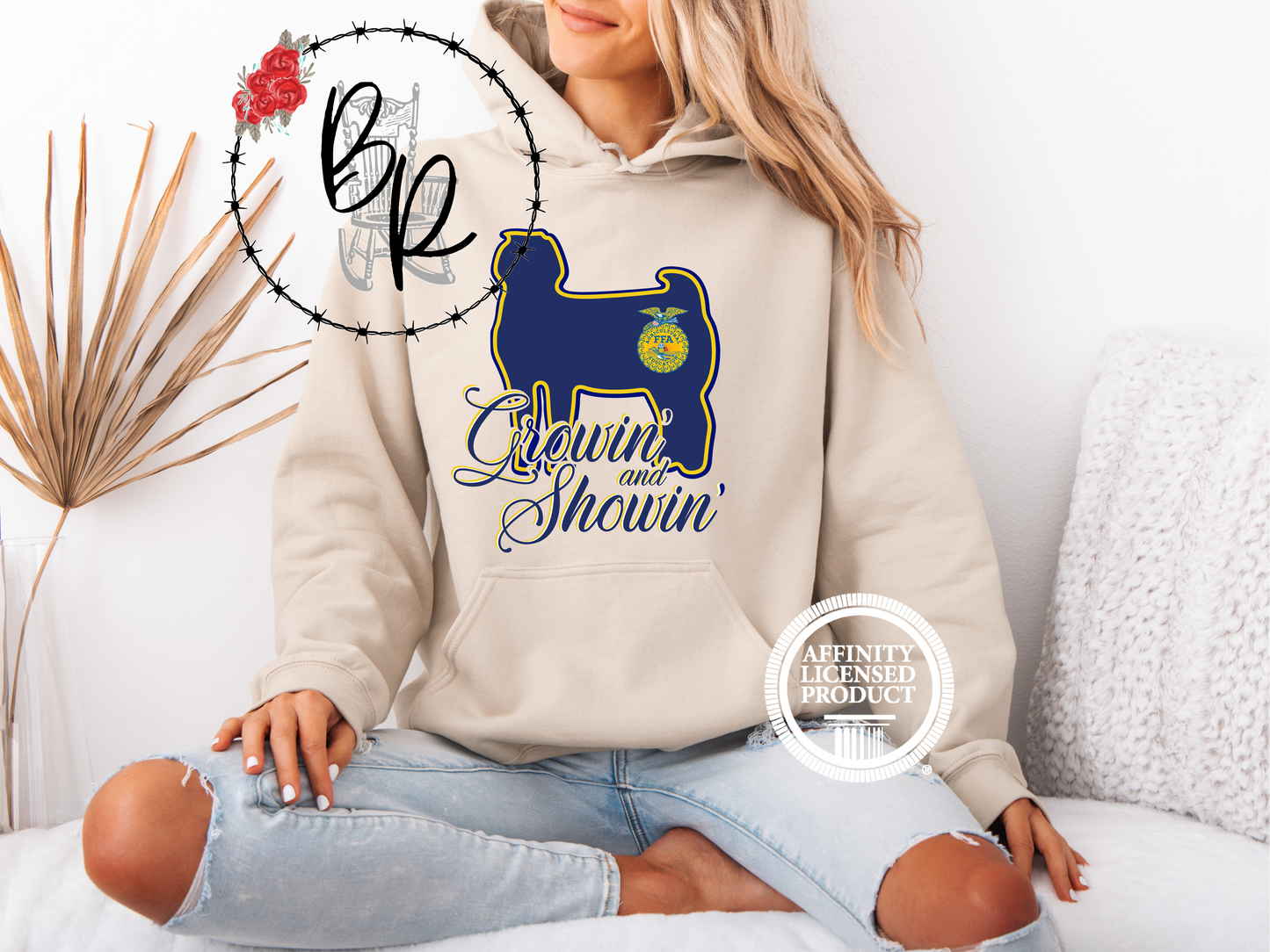 FFA Goat Growin' and Showin' Stockshow Stock Show Hoodie