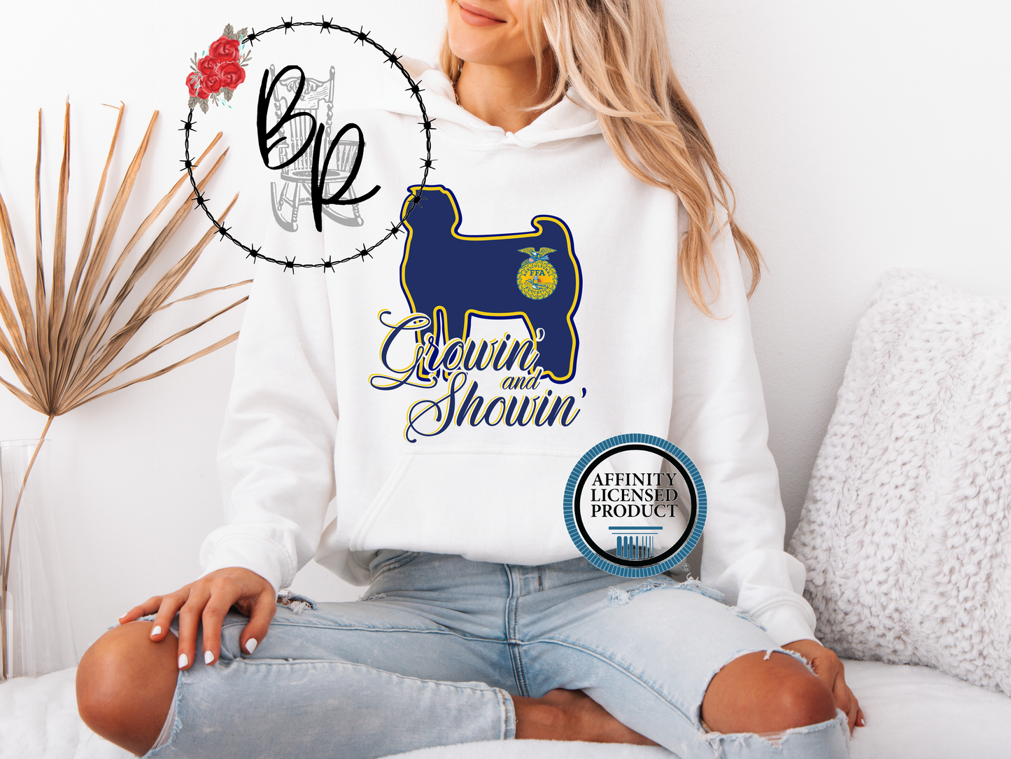 FFA Goat Growin' and Showin' Stockshow Stock Show Hoodie