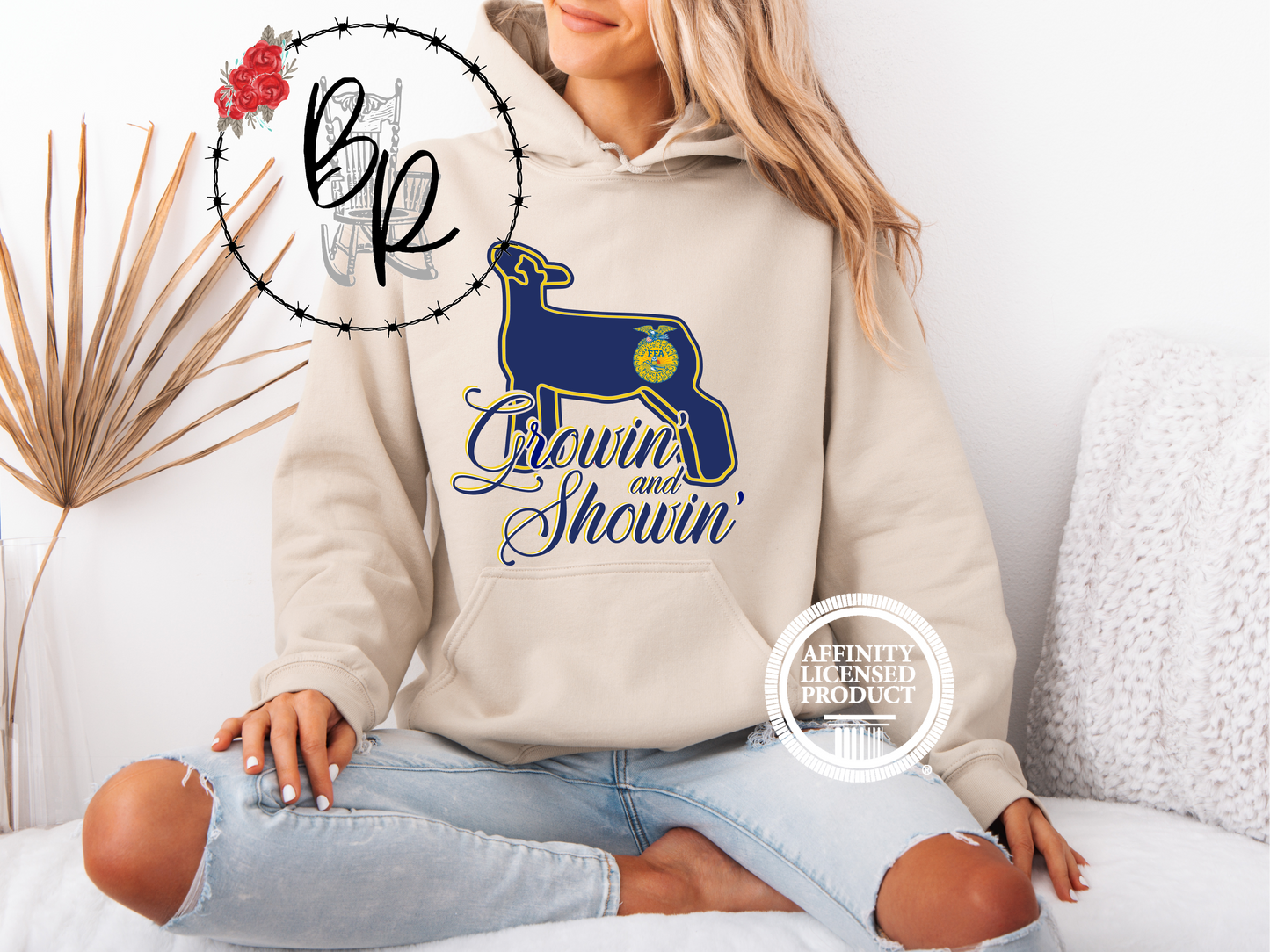 FFA Lamb Growin' and Showin' Stockshow Stock Show Hoodie