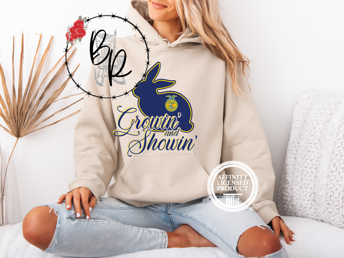 FFA Rabbit Growin' and Showin' Stockshow Stock Show Hoodie