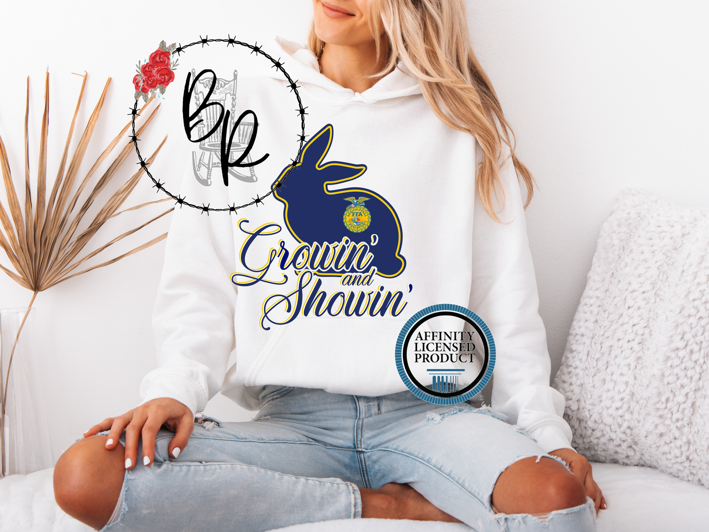 FFA Rabbit Growin' and Showin' Stockshow Stock Show Hoodie
