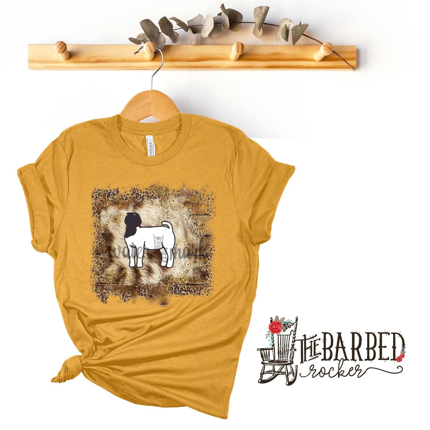Cheetah Cowhide Goat T-Shirt