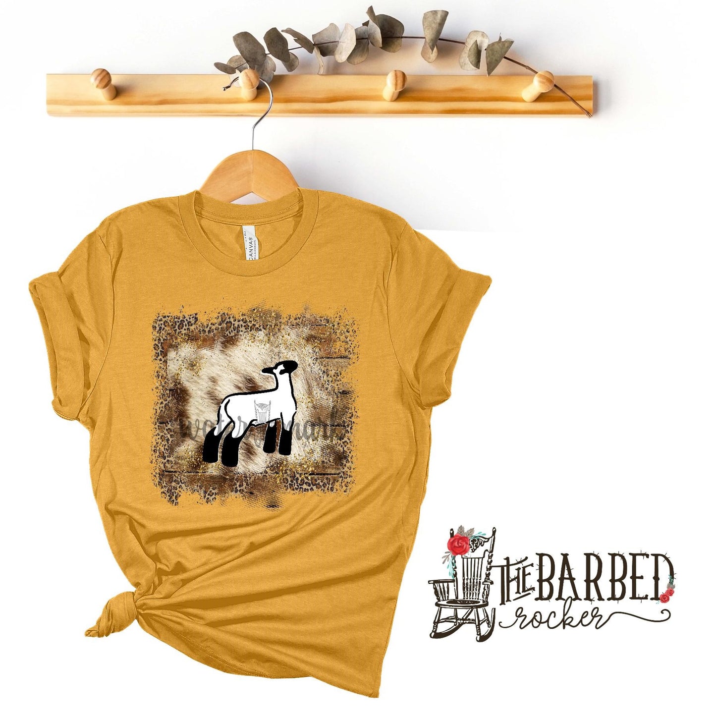 Cheetah Cowhide Lamb T-Shirt