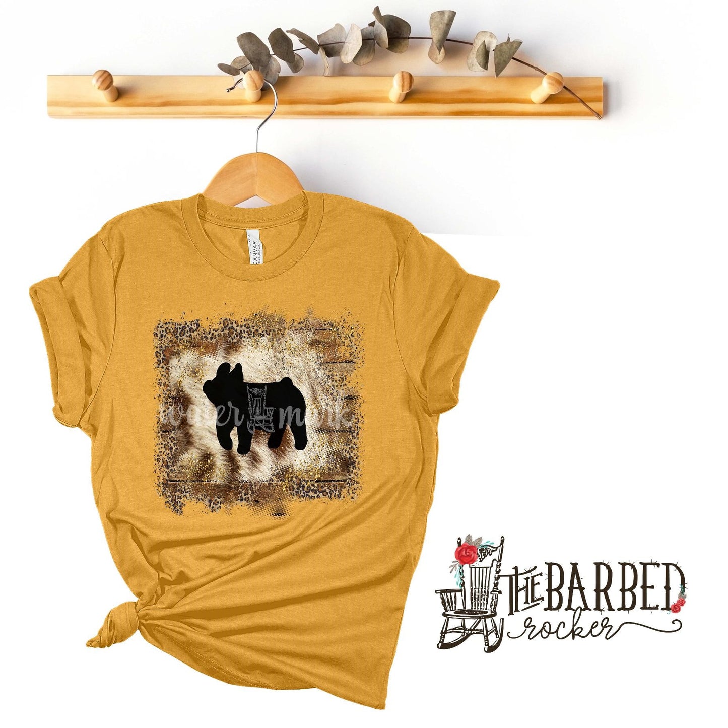 Cheetah Cowhide Pig T-Shirt