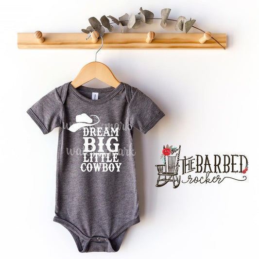 Infant Dream Big Little Cowboy Bodysuit