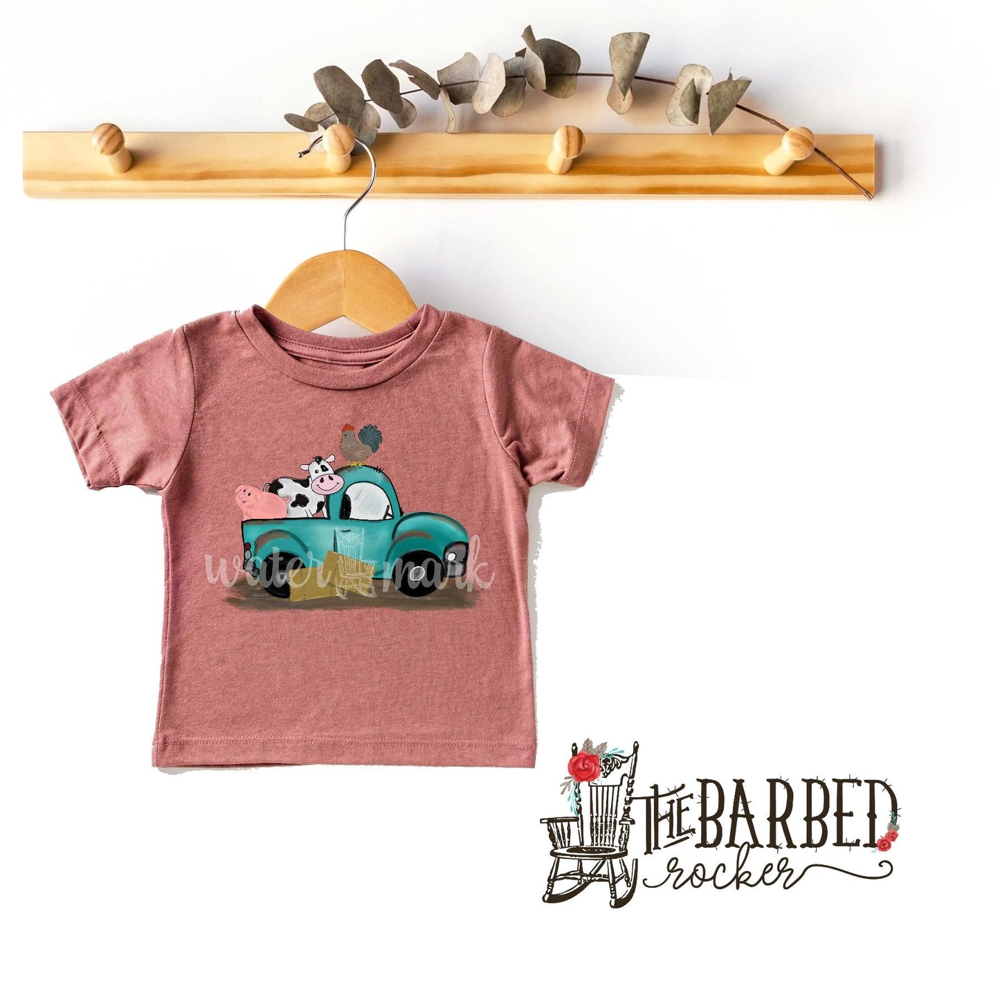 Toddler Farm Truck w/ Animals T-Shirt