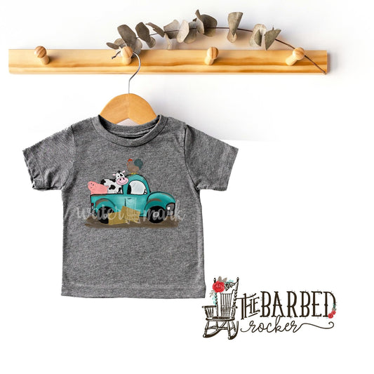 Toddler Farm Truck w/ Animals T-Shirt