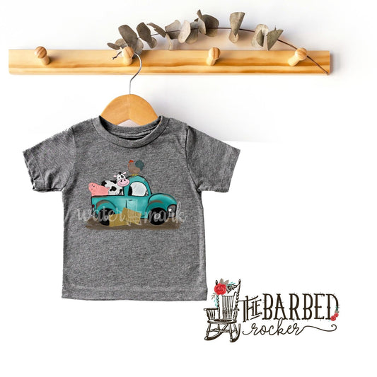 Infant Farm Truck w/ Animals T-Shirt