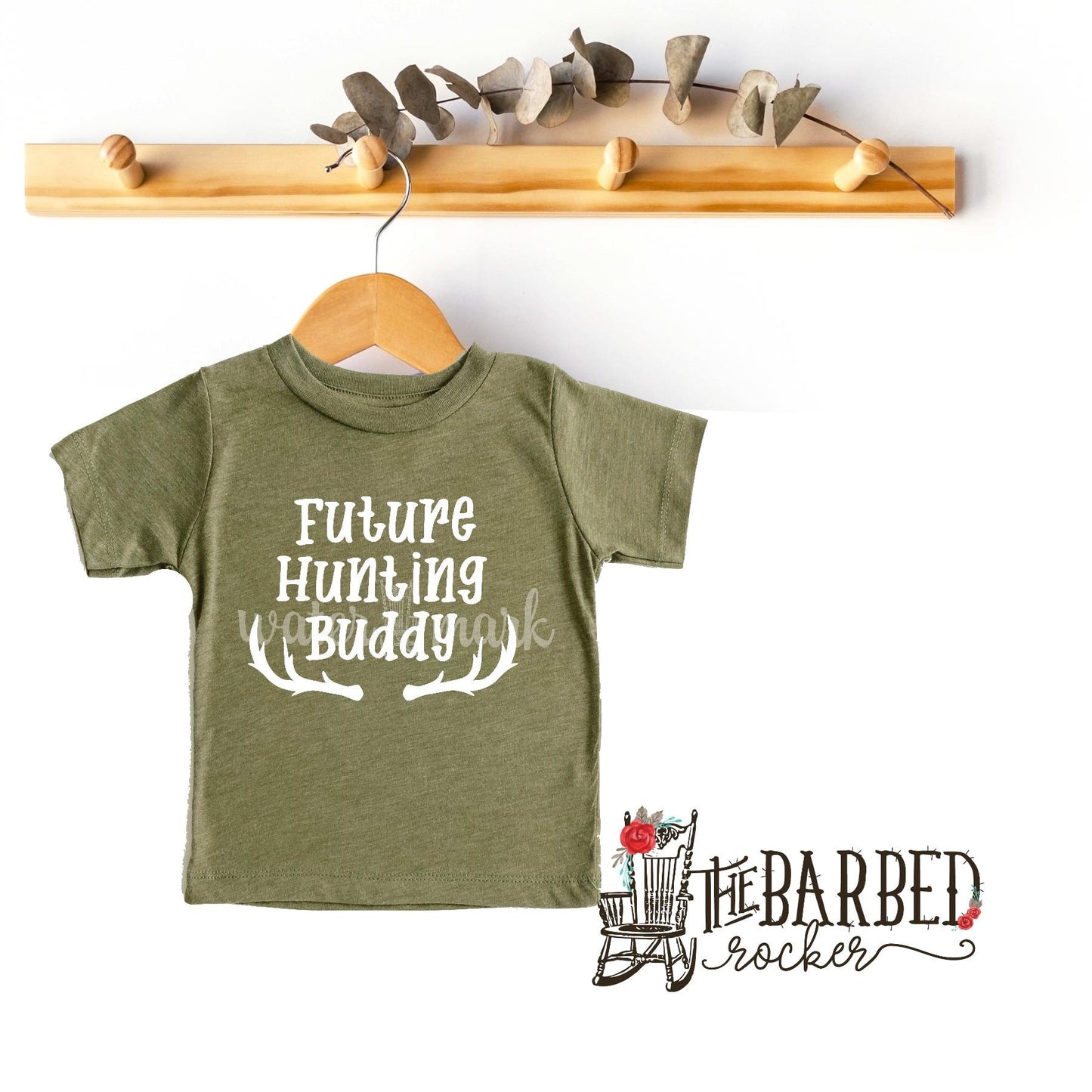 Toddler Future Hunting Buddy Antlers T-Shirt
