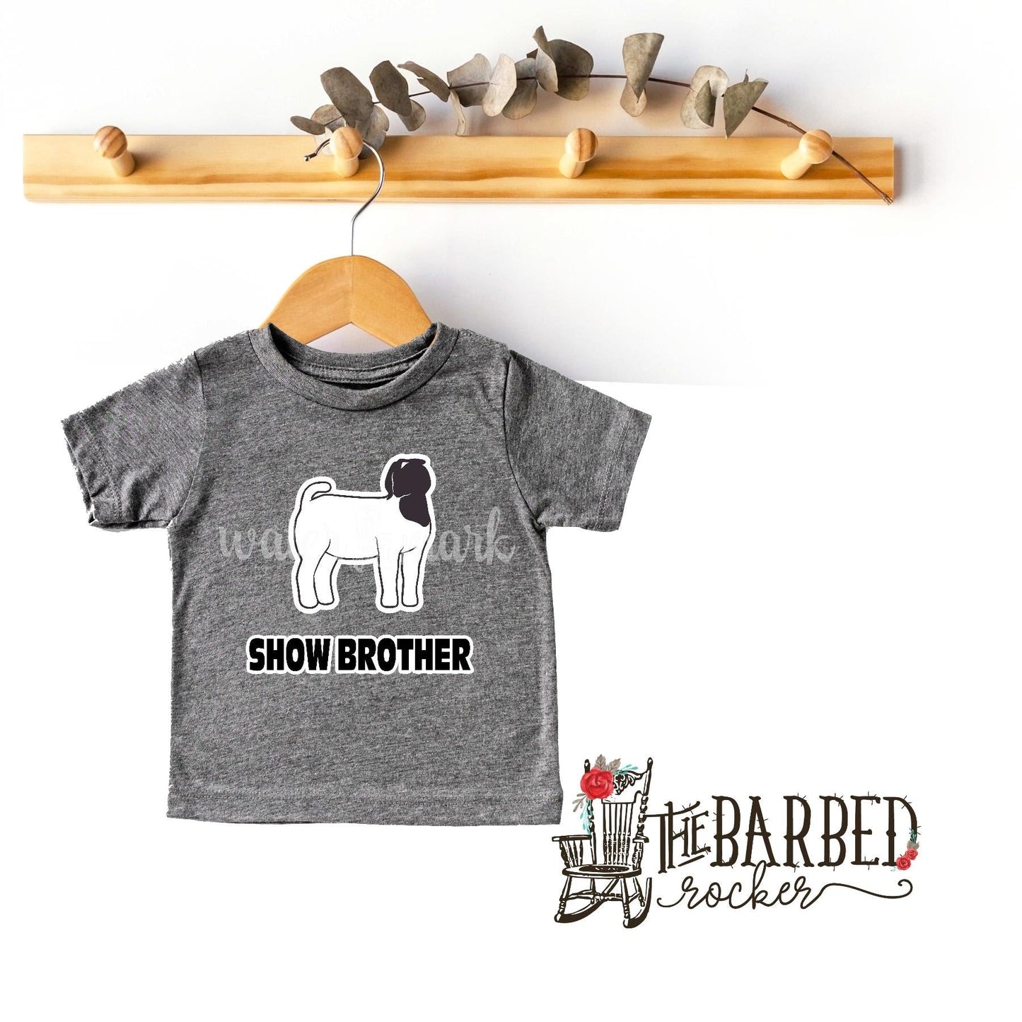 Infant Cowhide "Show Brother Show Bro" Stockshow T-Shirt Show Girl